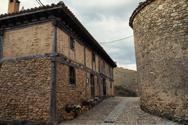 Pohled Město Calatanazor Provincii Soria Španělsko — Stock fotografie