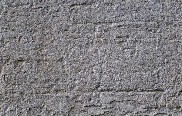 古い壁からの水平傷を持つ灰色 コンクリート表面の背景 損傷したコンクリート表面の質感 バナーデザインのための空白のテンプレート — ストック写真