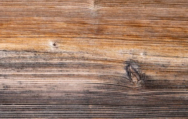 Tablero Madera Viejo Con Nudos Marrones Fondo Madera Marrón — Foto de Stock