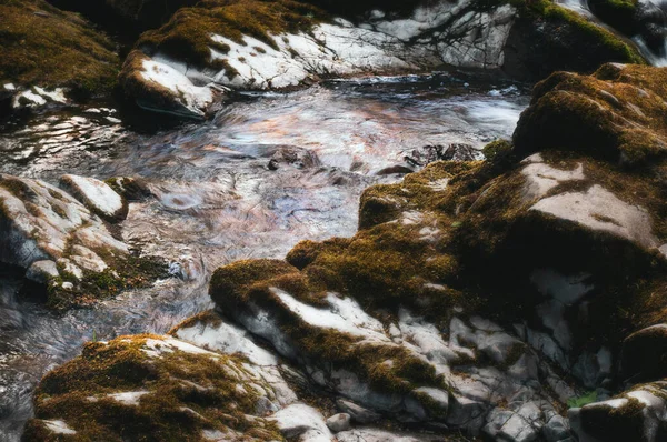 Krásný Záběr Řeku — Stock fotografie