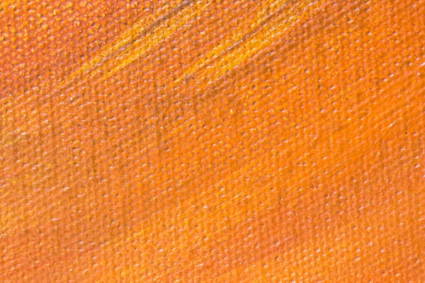 Uma Textura Lona Pintada Tons Laranja — Fotografia de Stock