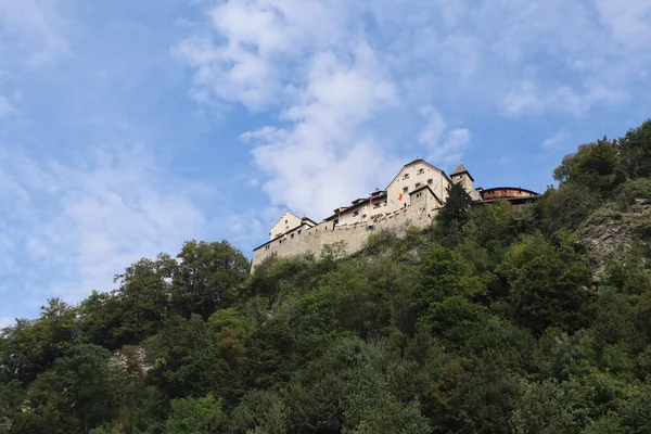 Château Vaduz Est Siège Prince Liechtenstein — Photo