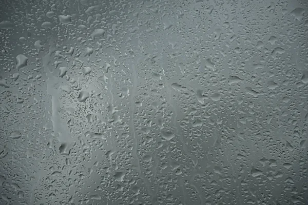 Zbliżenie Kropel Deszczu Oknie Idealne Tapety — Zdjęcie stockowe