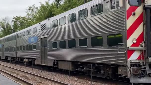 Estação Ferroviária Cidade — Vídeo de Stock