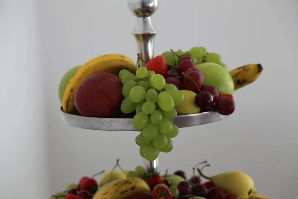 Het Verse Fruit Assortiment Tafel — Stockfoto