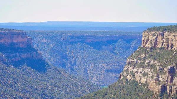 Uma Vista Aérea Grand Canyon Arizona Eua — Fotografia de Stock