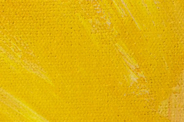 Seamless Texture Dark Yellow Painted Canvas — Stock Photo, Image