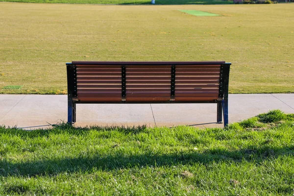 Empty Bench Park — Stock Photo, Image