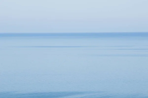 Fundo Azul Horizonte Mar Gradiente Cor Azul Vista Paisagem — Fotografia de Stock