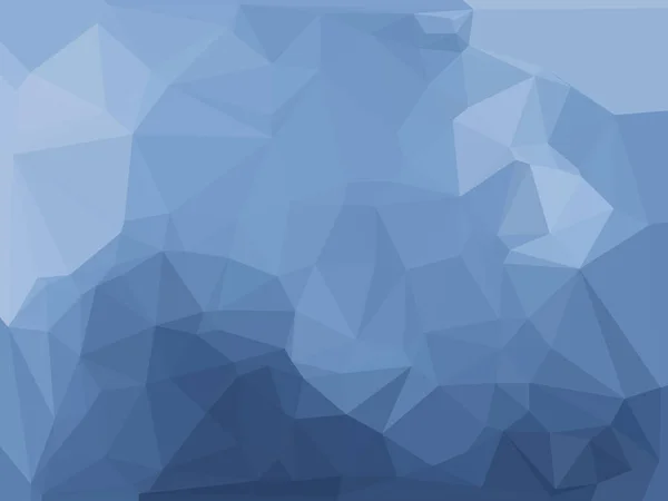 Astratto Tonalità Blu Vibrante Sfondo Geometrico Con Disegno Mosaico — Foto Stock