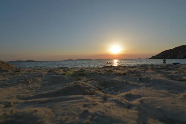 Das Meer Bei Sonnenuntergang — Stockfoto