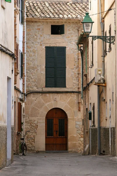 Mallorca Spanien August 2021 Eine Vertikale Aufnahme Des Traditionellen Hauses — Stockfoto