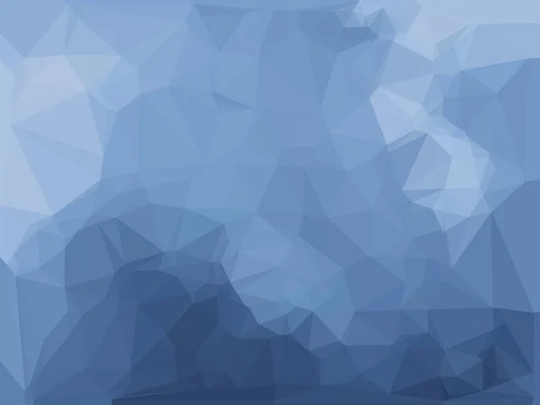 Astratto Tonalità Blu Vibrante Sfondo Geometrico Con Disegno Mosaico — Foto Stock