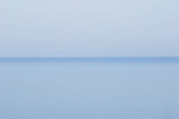 Fond Bleu Horizon Mer Dégradé Couleur Bleue Vue Paysage — Photo