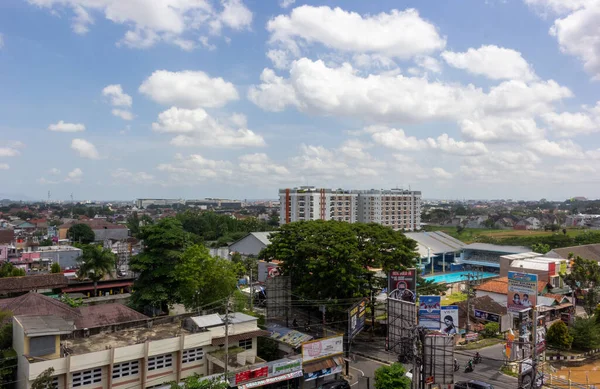 Yogyakarta Indonésia Agosto 2021 Belo Dia Ensolarado Yogyakarta Indonésia Com — Fotografia de Stock