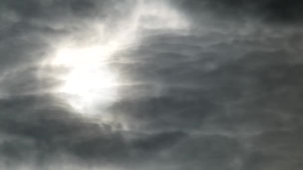 Nubes Oscuras Cielo — Vídeos de Stock