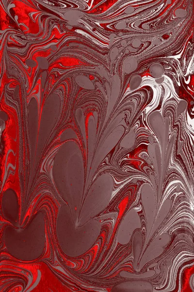 Абстрактная Креативная Мраморная Текстура Традиционное Искусство Мрамора Эбру — стоковое фото