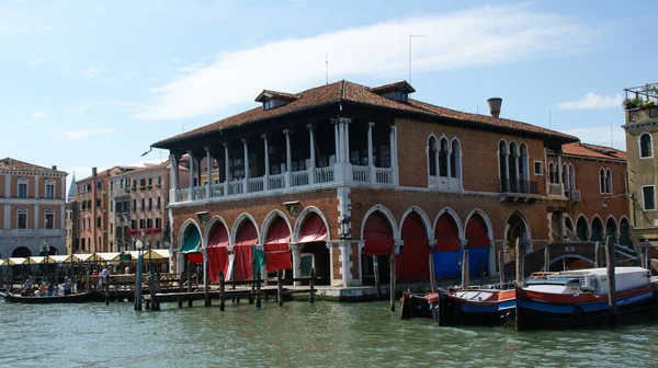 Venice Italië Aug 2011 Een Schilderachtig Uitzicht Verschillende Architectonische Gebouwen — Stockfoto