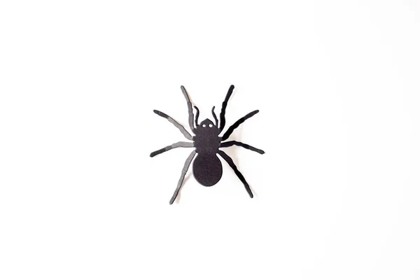 Kovový Vlčí Pavouk Bílém Pozadí — Stock fotografie