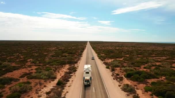 Дорога Пустыне — стоковое видео