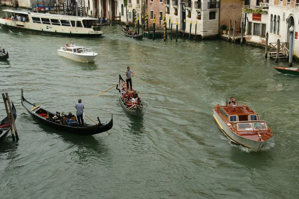 Venezia Italia Lug 2011 Veduta Panoramica Dei Turisti Che Navigano — Foto Stock