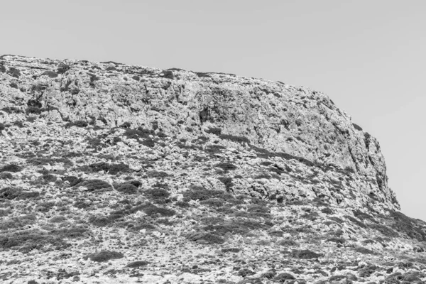 Horizontale Ansicht Eines Großen Berges Der Die Natürliche Geologische Formation — Stockfoto