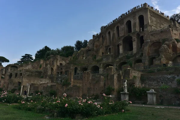 Rom Italien 2019 Das Haus Der Vestal Forum Romanum Rom — Stockfoto