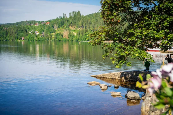 Szwarzwald Niemcy Tytuł Niemcy Lipca 2021 Titisee Schwarzwald Niemcy Lipca — Zdjęcie stockowe