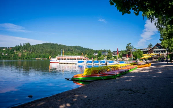 Schwarzwald Germany Titisee Germany Jul 2021 Beautiful Holiday Resort Titisee — стокове фото