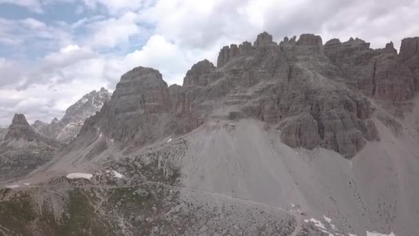 Malowniczy Widok Piękny Krajobraz Dolomitów Włochy — Wideo stockowe