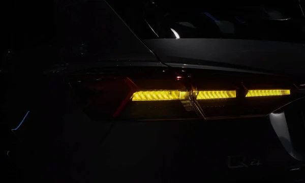 Ingolstad Alemania Sep 2021 Audi Tron Quattro Lujoso Coche Exterior —  Fotos de Stock