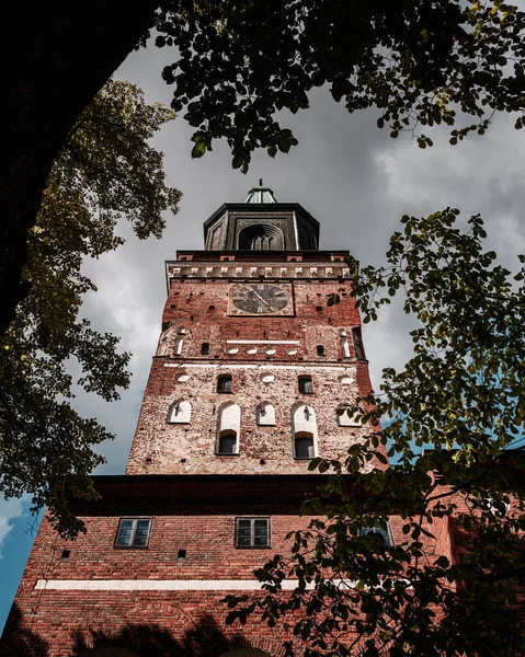 Beautiful Architectural Details Turku Cathedral Turku Finland Gloomy Sky — Stock Photo, Image