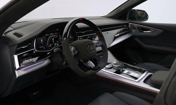 Ingolstadt Niemcy Września 2021 Audi Mansory Luksusowe Wygodne Nowoczesne Wnętrze — Zdjęcie stockowe