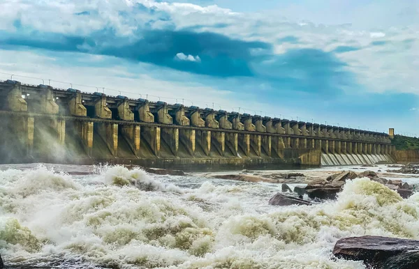 Het Sriram Sagar Project India — Stockfoto