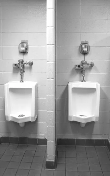 Empty Men Bathroom Public Toilet — Stock Photo, Image