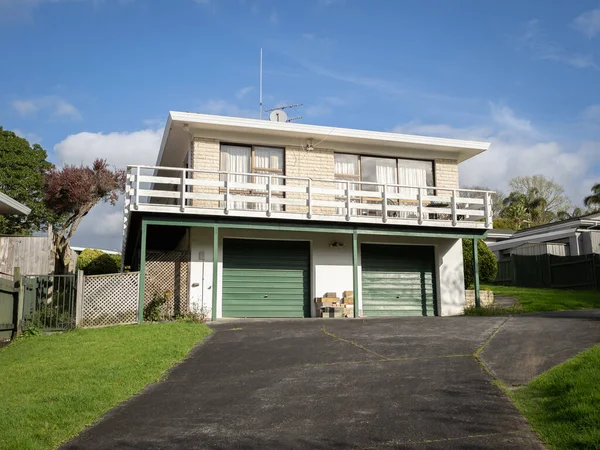 Auckland Nowa Zealandia Wrz 2021 Widok Dom Podmiejski Farm Cove — Zdjęcie stockowe