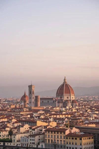 Floransa Toskana Talya Daki Santa Maria Del Fiore Katedralinin Dikey — Stok fotoğraf