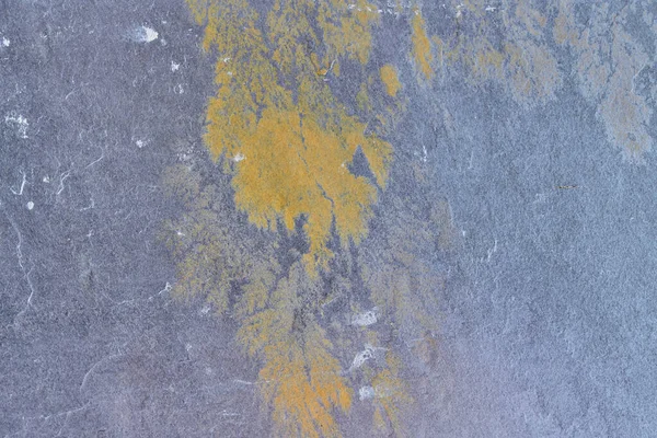 Textura Piedra Áspera Con Óxido Colores Azul Amarillo Con Naranja —  Fotos de Stock