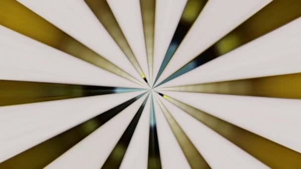 Гіпнотичний Спін Абстрактний Фон — стокове відео