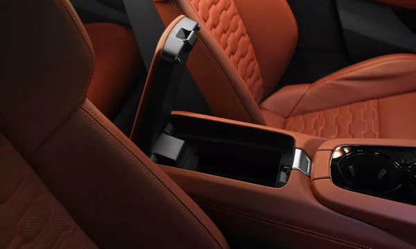 Ingolstadt Alemanha Setembro 2021 Audi Tron Luxo Confortável Moderno Interior — Fotografia de Stock