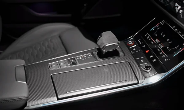 Ingolstadt Tyskland Sep 2021 Audi Lyxig Bekväm Och Modern Bilinredning — Stockfoto