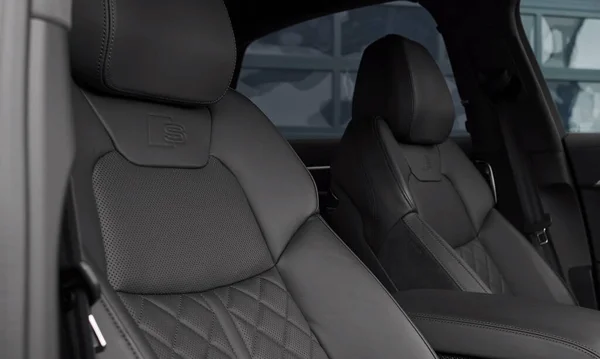 Ingolstadt Alemanha Setembro 2021 Audi Luxo Confortável Moderno Interior Carro — Fotografia de Stock