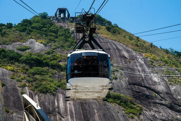 Rio Janeiro Brazil Σεπτεμβρίου 2018 Δρόμος Για Βουνό Sugarloaf Pao — Φωτογραφία Αρχείου