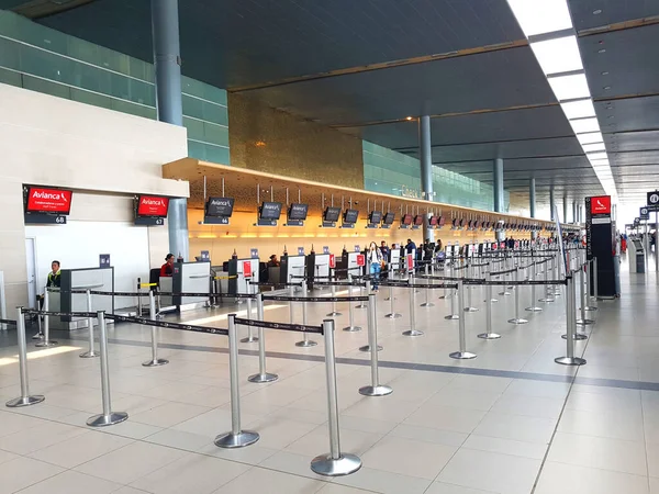 Bogota Colombia Mar 2018 Closeup Shot Dorado Airport Colombian Bogota — 스톡 사진