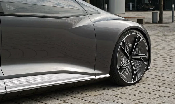 Ingolstadt Tyskland Sep 2021 Audi Aicon Lyxig Bilutsida Med Eleganta — Stockfoto