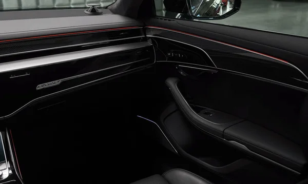 Ingolstadt Alemanha Setembro 2021 Audi Luxo Confortável Moderno Interior Carro — Fotografia de Stock