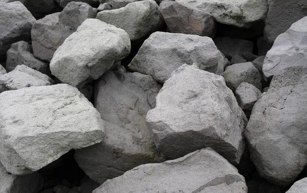 Primer Plano Grandes Rocas Una Playa — Foto de Stock