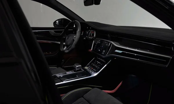 Ingolstadt Alemanha Setembro 2021 Audi Mansory Luxo Confortável Moderno Interior — Fotografia de Stock