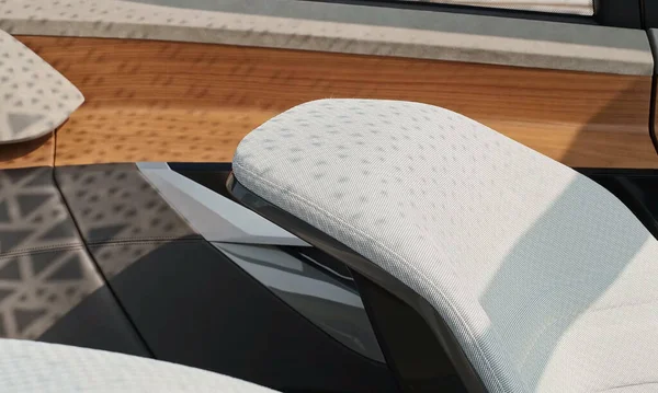 Ingolstadt Alemania 2021 Audi Aicon Interior Coche Lujoso Cómodo Moderno — Foto de Stock