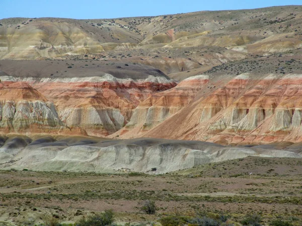 Scenery Petrified Forest Sarmiento Argentina Patagonia Royalty Free Stock Images